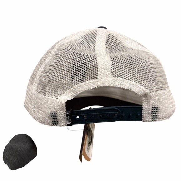 🧢 The North Face Vintage Broncos Trucker Hat Navy Mesh OS - Picture 4 of 7